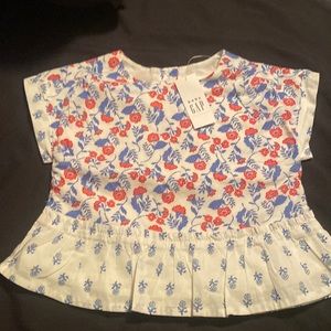 Baby gap blouse 12-18 months(new)